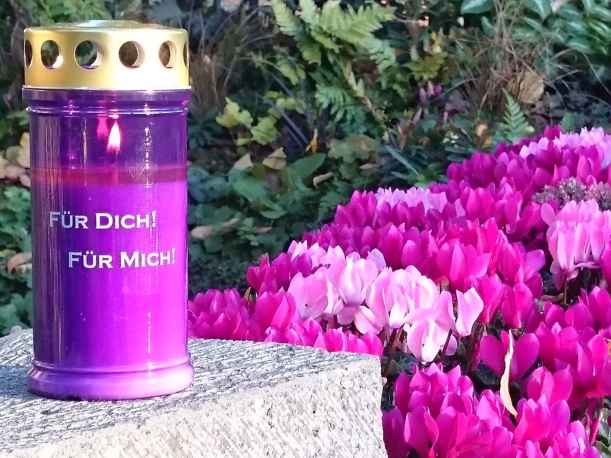 Lichter gegen das Vergessen. Foto: BDF, Bonn