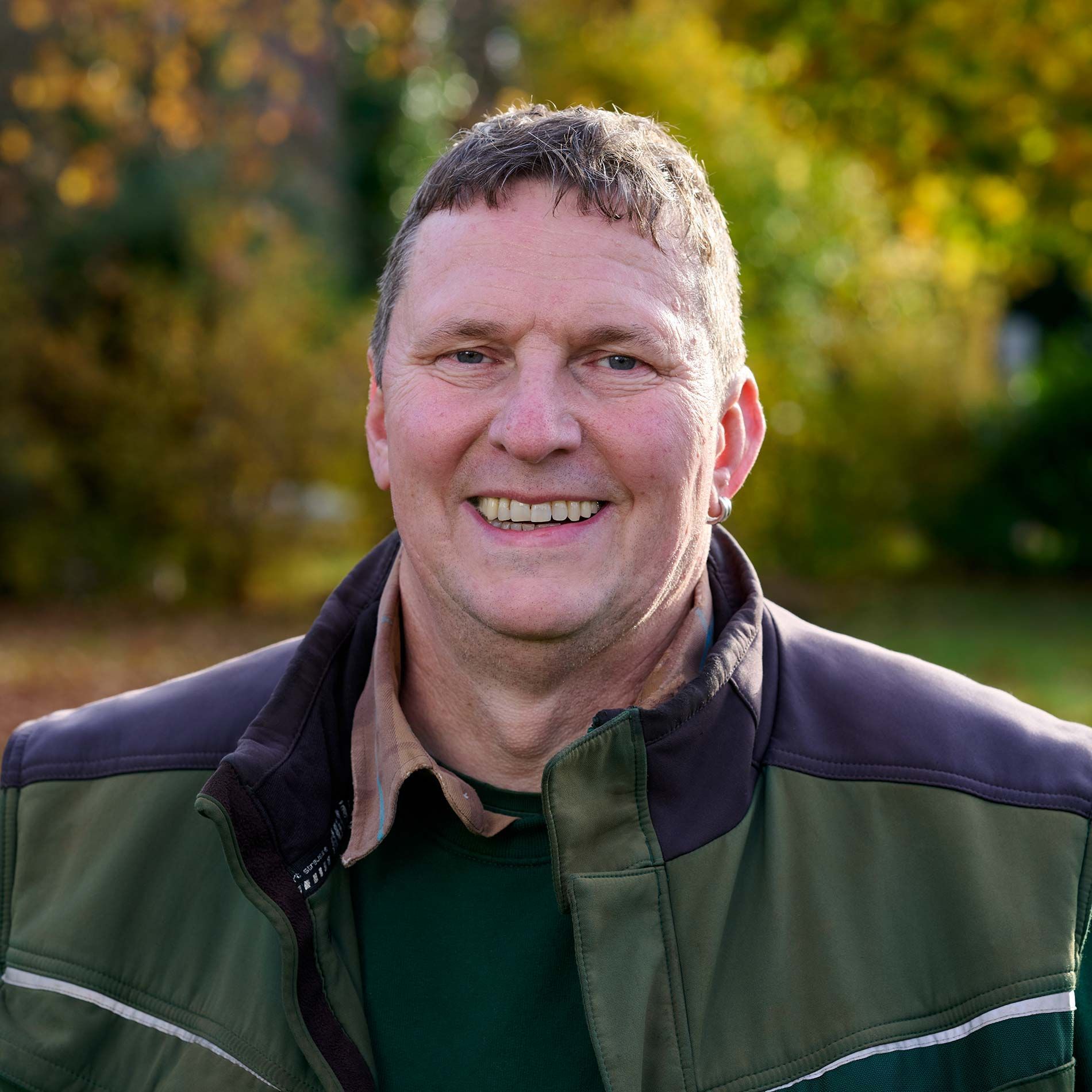 Roland Spenner, Friedhofsgärtnergeselle